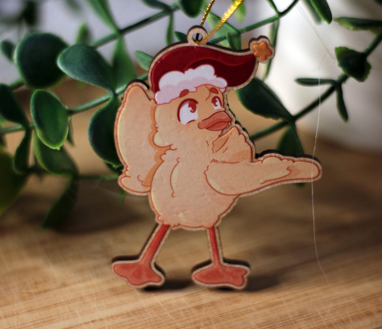 Christmas Duck Tree Ornament