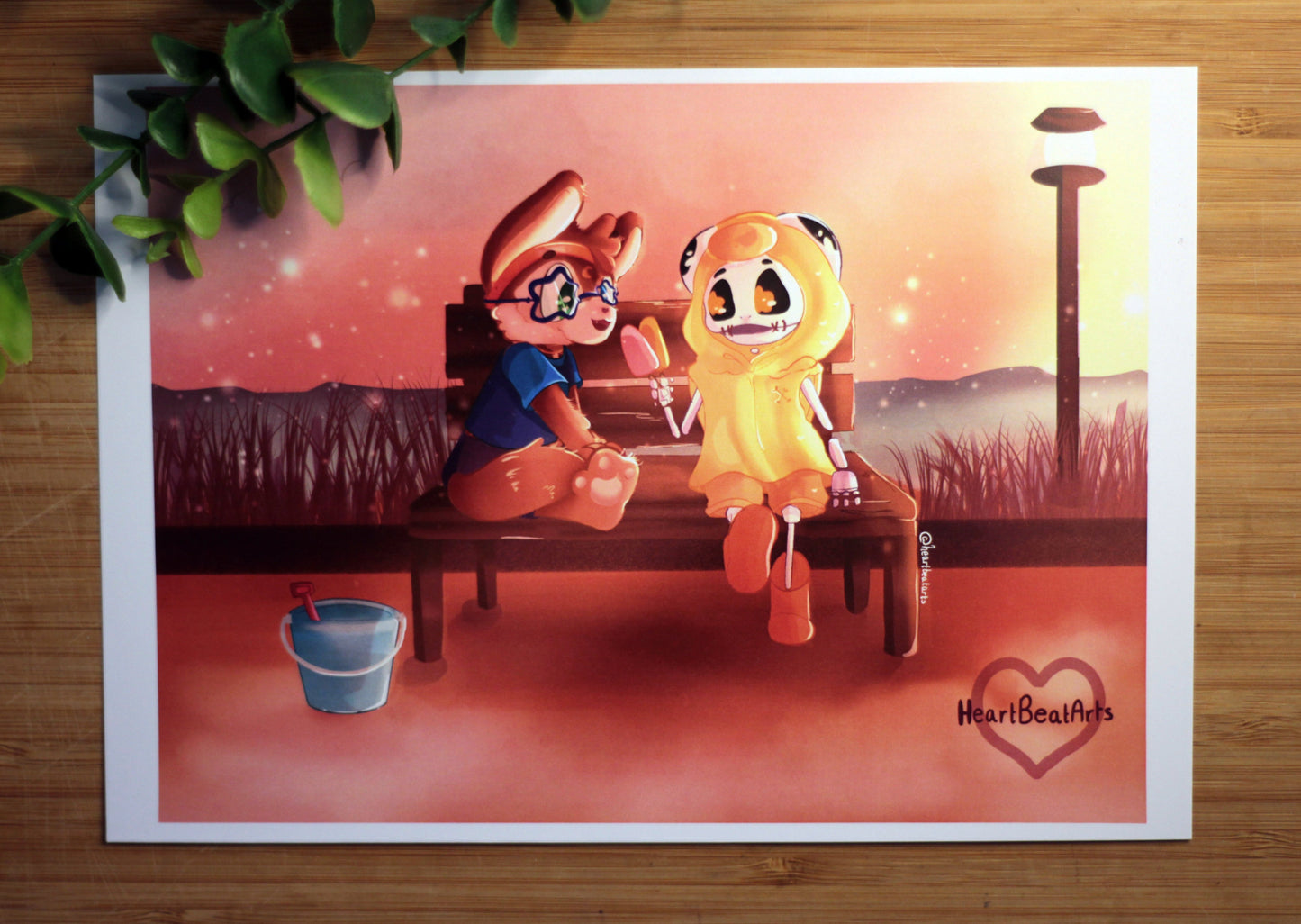 Friendship on the Fringe - Frankie And Friends Art Print.