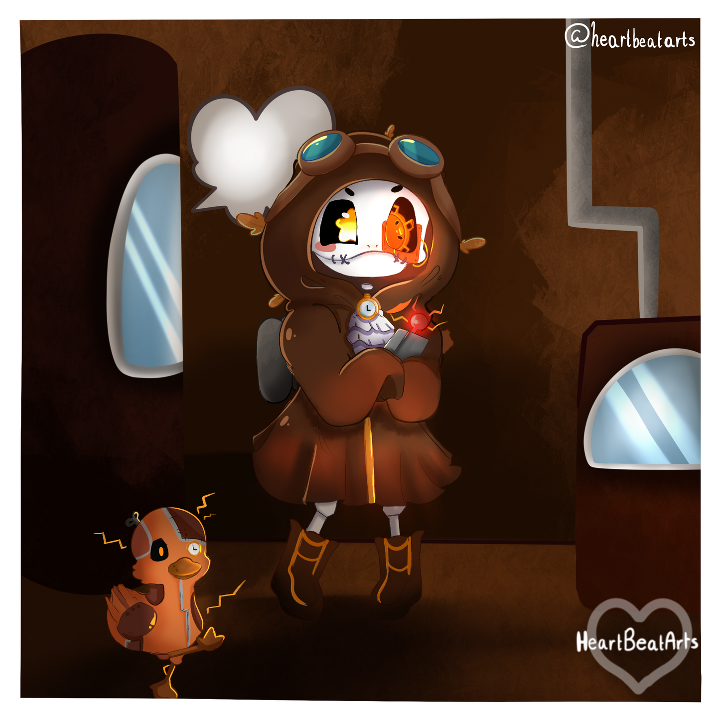 EXCLUSIVE FRANKIE STEAMPUNK PRINT - Limited Edition!