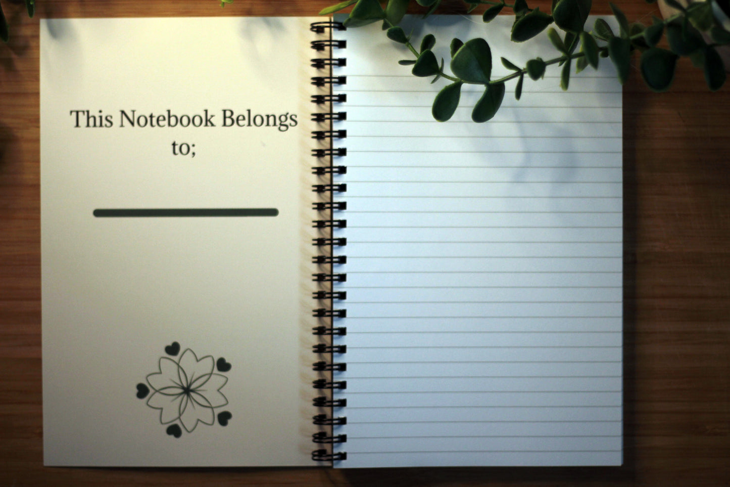 Duck and Frog Themed Notebook / Journal