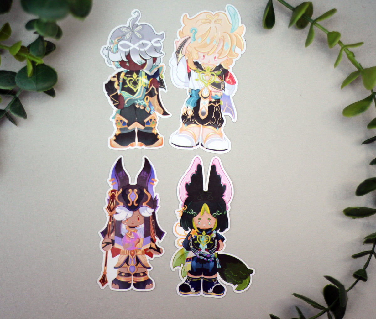 4ggervate Stickers - Genshin Impact FANART