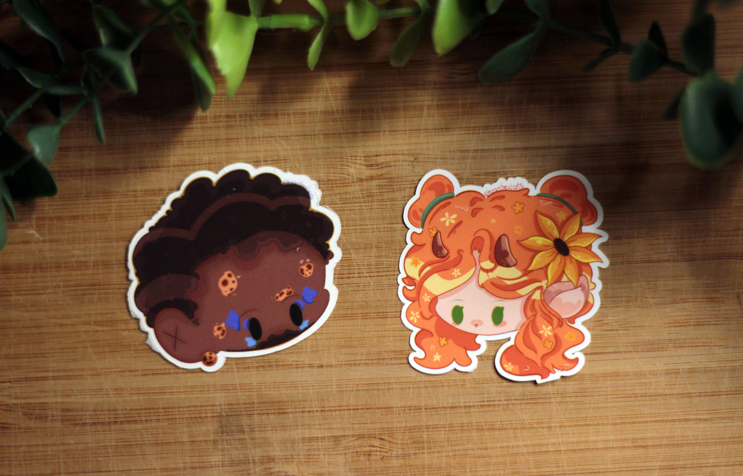 GeminiTay and BigB Stickers - BGRADE Hermitcraft / Life Series Stickers