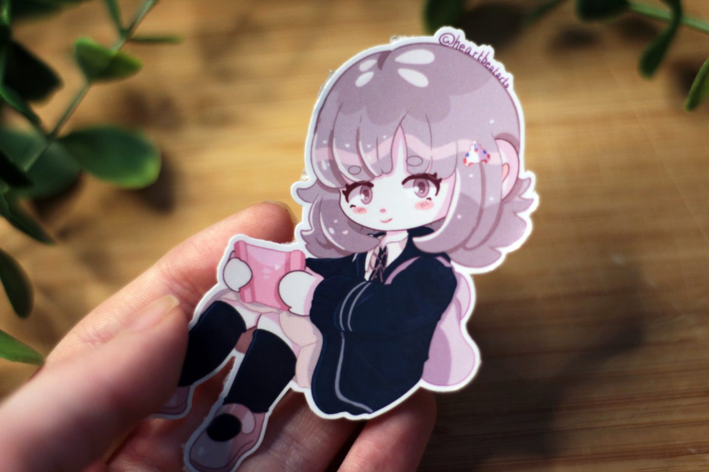 Chiaki Nanami and Nagito Komeda - Danganronpa FANMADE Stickers