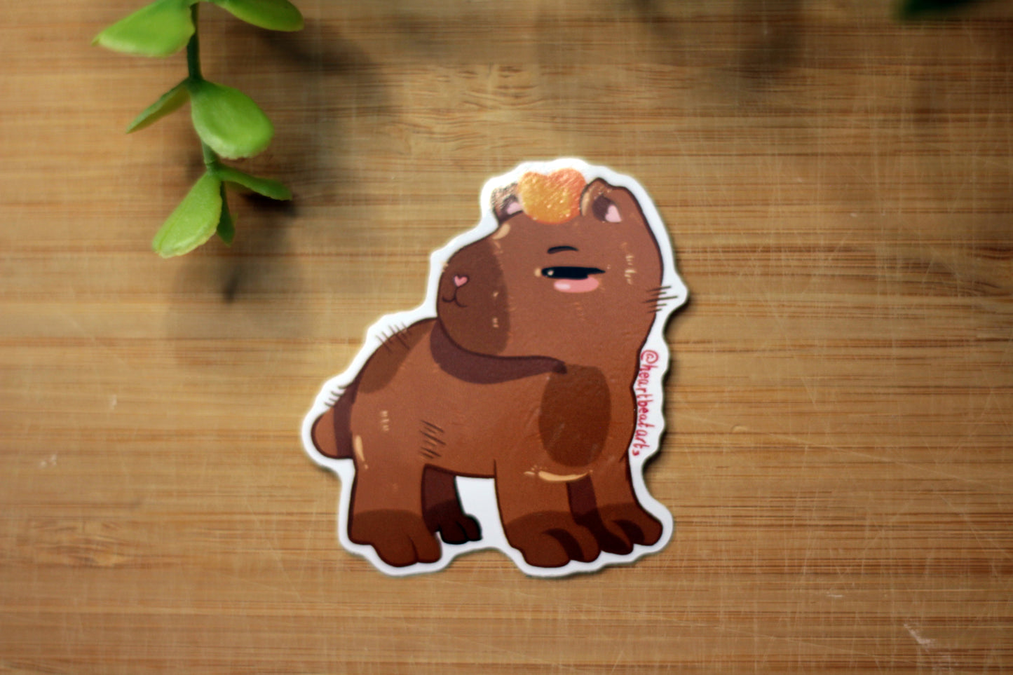 Chill as a Capybara - Sticker