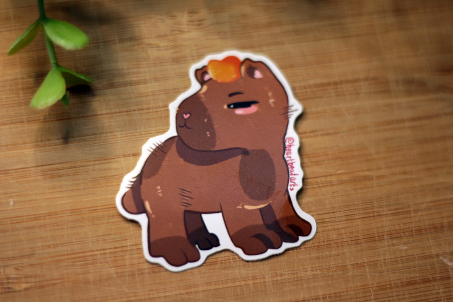 Chill as a Capybara - Sticker