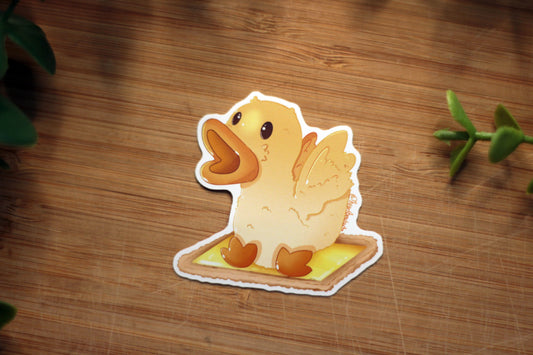 Cheese and Quackers - Sticker