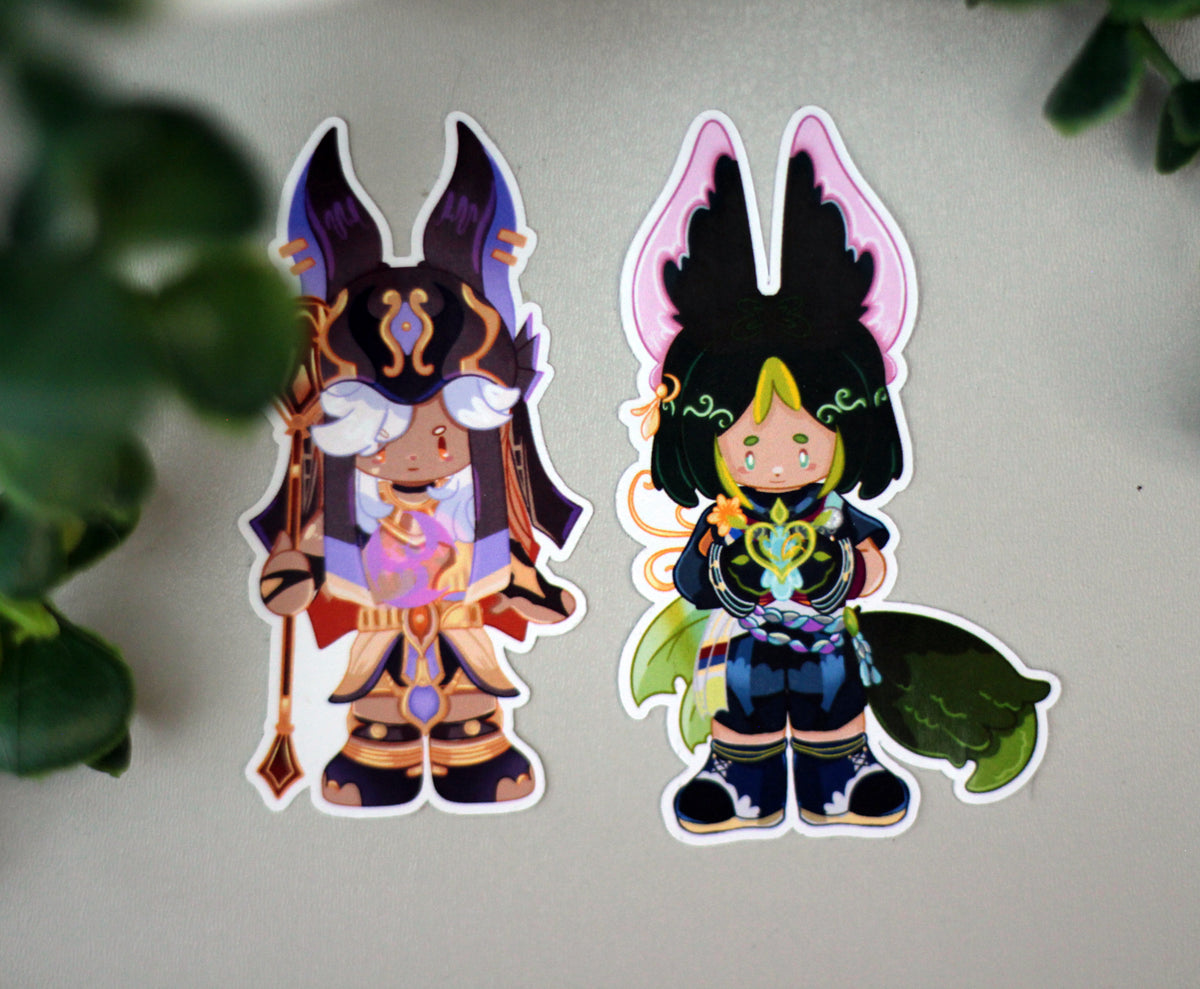 4ggervate Stickers - Genshin Impact FANART