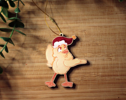 Christmas Duck Tree Ornament