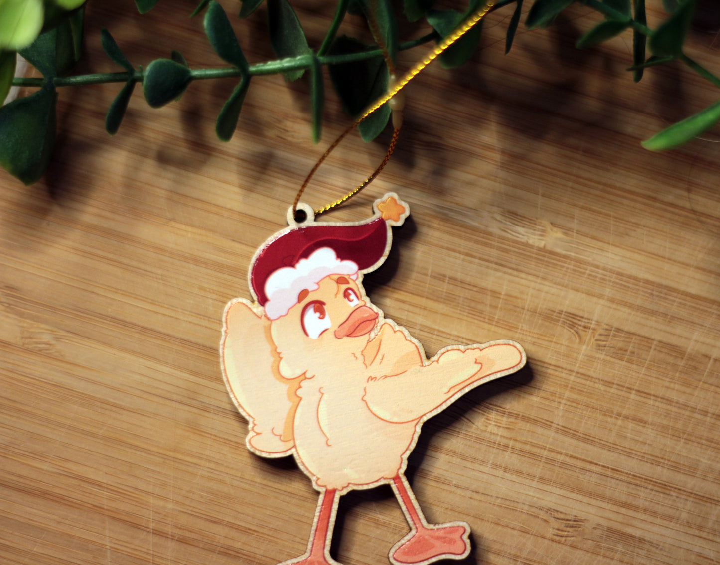 Christmas Duck Tree Ornament