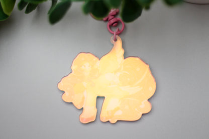 Fluttershy Keychain - MLP inspired Keychain
