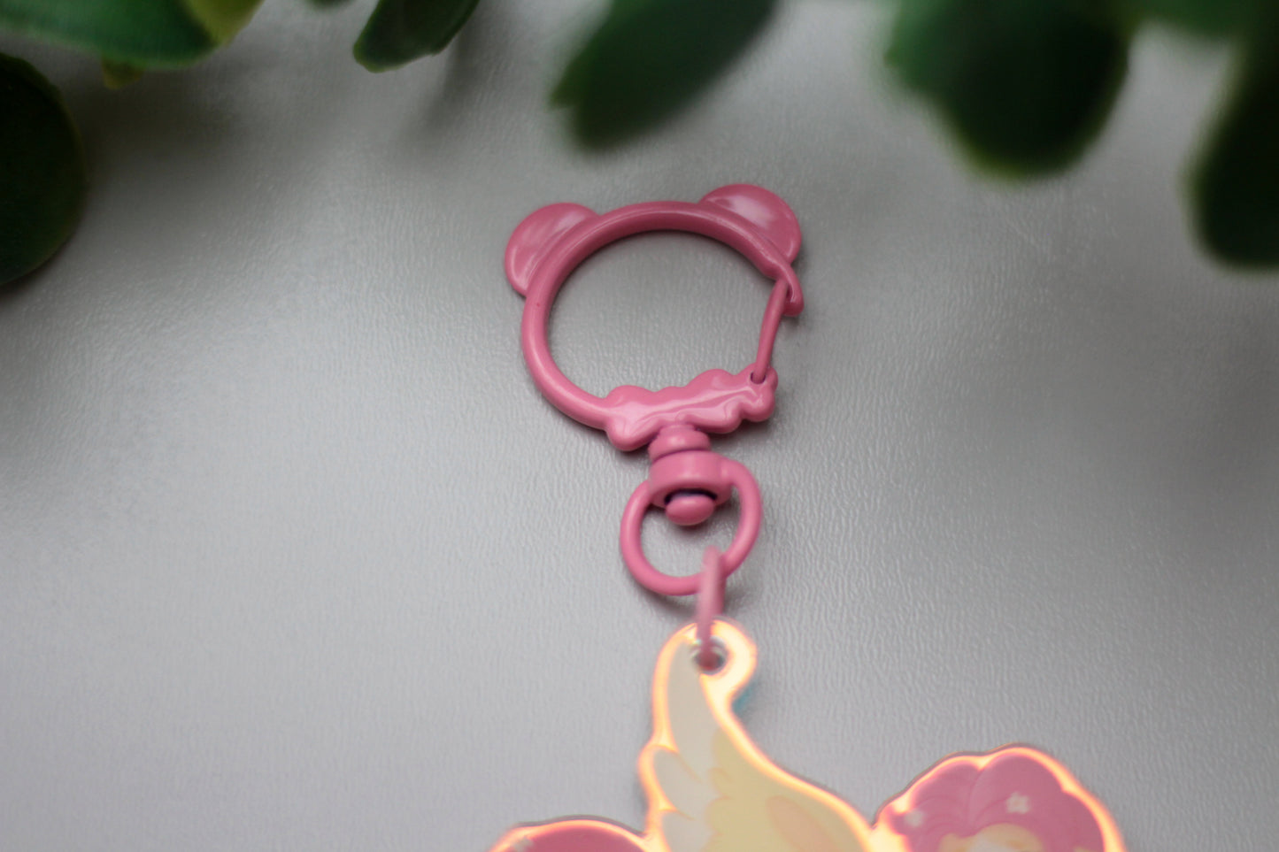 Fluttershy Keychain - MLP inspired Keychain