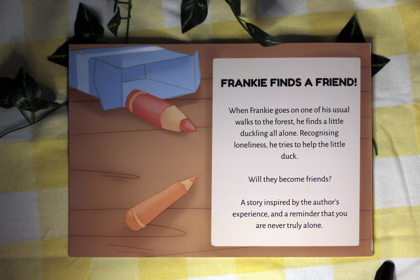 FRANKIE FINDS A FRIEND - An Original Picture Book