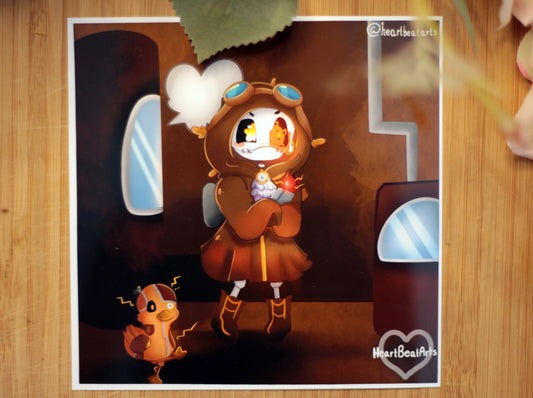 EXCLUSIVE FRANKIE STEAMPUNK PRINT - Limited Edition!