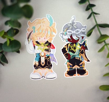 4ggervate Stickers - Genshin Impact FANART