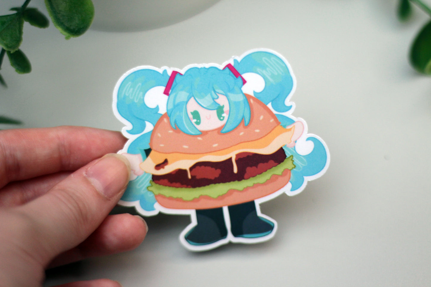 Miku Burger - Hatsune Miku Fanart
