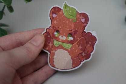 Tanuki Holographic Sticker