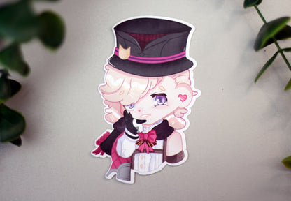 Lyney - Genshin Impact Chibi Sticker