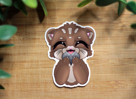 Oli Otter Sticker