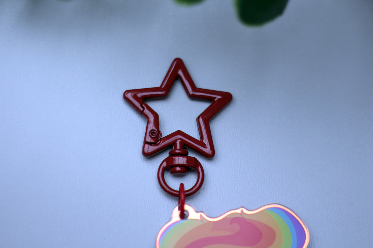 Rainbow Dash Keychain - MLP inspired Keychain