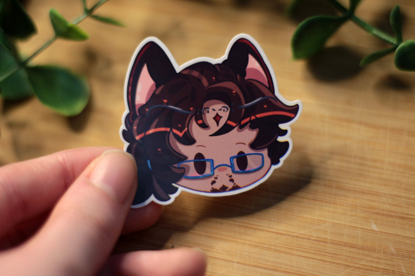 Martyn, Ren and Cleo - Hermitcraft / Life Series Stickers (FAN-MADE)