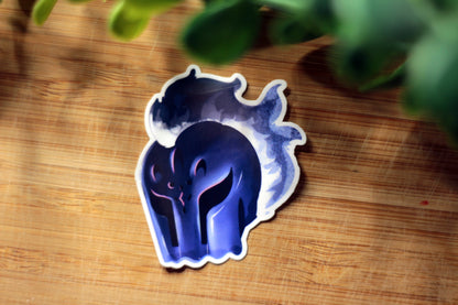 White Lily and Silent Salt Stickers - CRK FANART