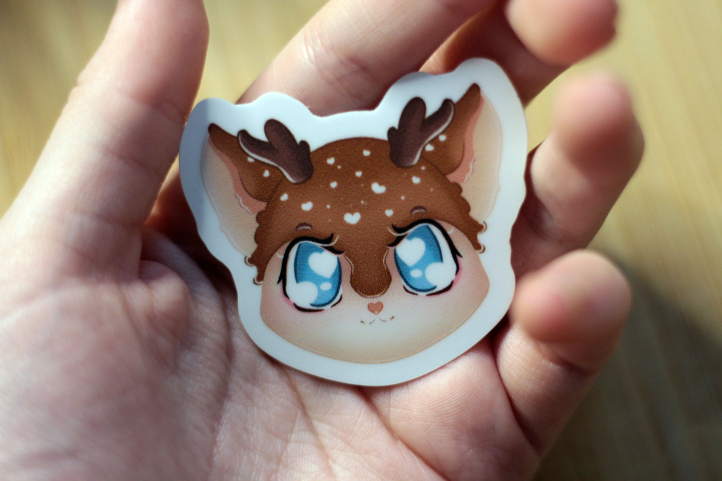 Dilly Deer Sticker