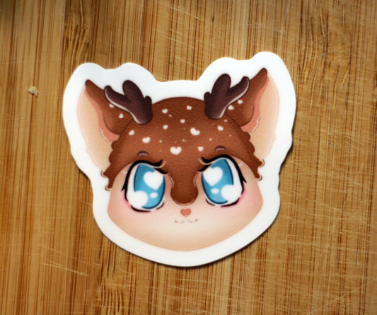 Dilly Deer Sticker