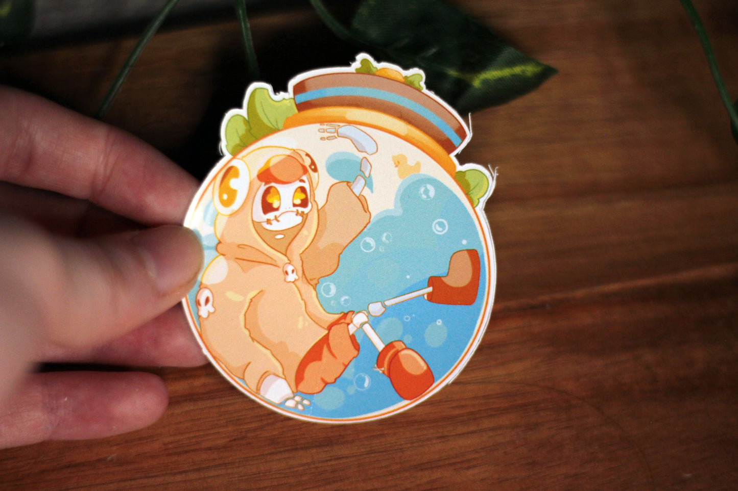 Frankie in a Bottle - Frankie and Friends Sticker