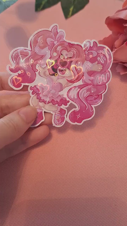CANDYSCAR MIZI HOLOGRAPHIC STICKER - FANART