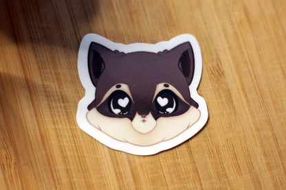 Raccoon Sticker