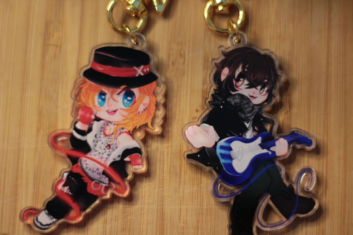 Soukoku Keychains